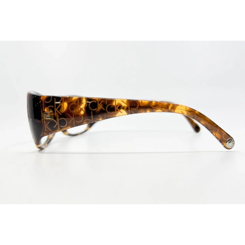 Calvin Klein Eyeglasses Women Tortoise Monogram Logo 3066S 004 57-16-130